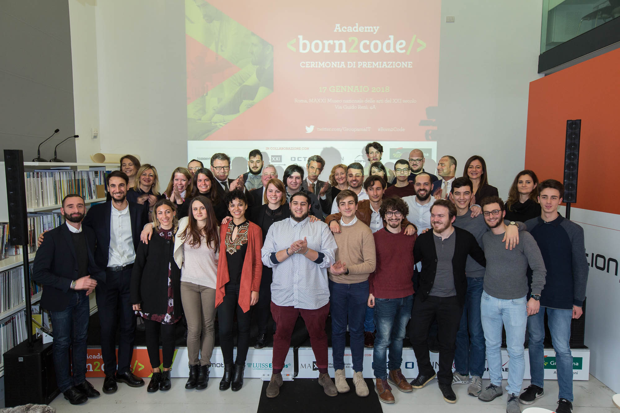 Partecipanti a Born2Code 2017